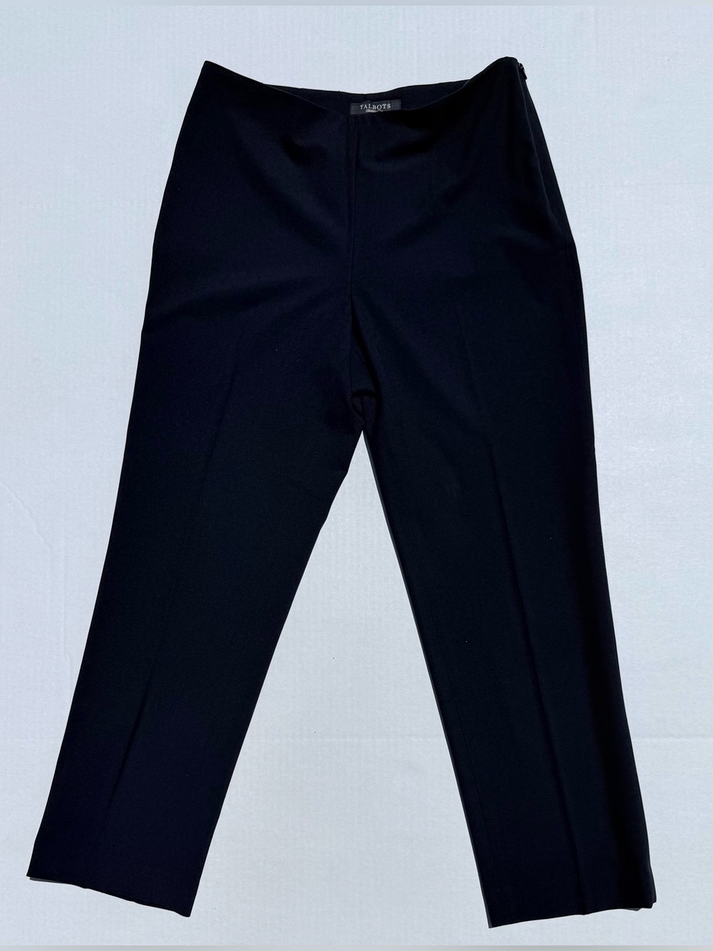 Talbots Black Pants, 10P, Straight Dress Pants, NWOT, FREE Jewelry Gift!